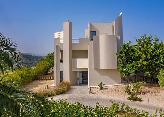 Anssami Villa Rhodes City with Pool